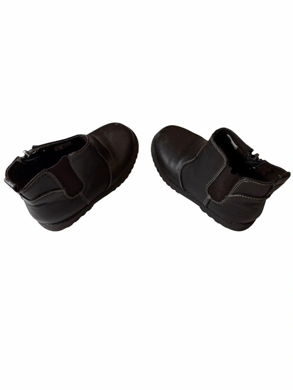 The Children's Place Brown Kids Ankle Boot with Side Zipper